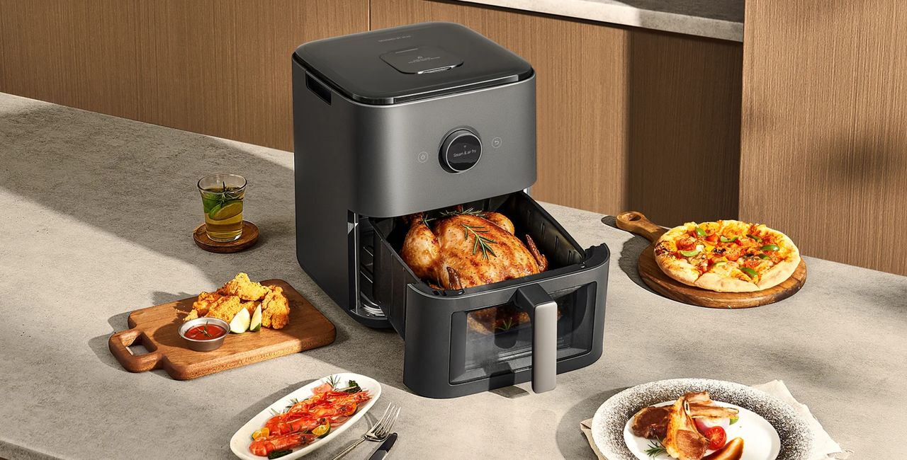 Xiaomi Mijia Smart Steam Air Fryer 7L horkovzdušná fritéza černá