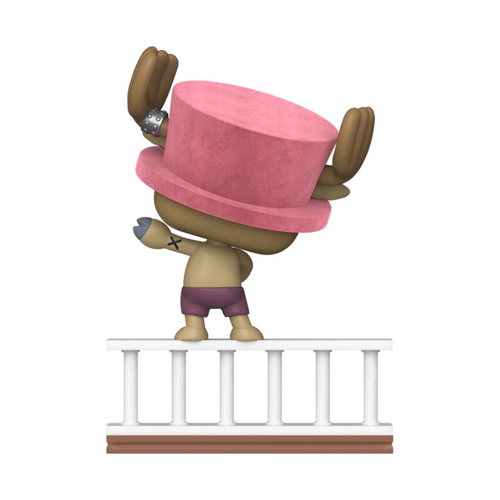 Funko POP! #2332 Animation: One Piece Straw Hat Pirates - Chopper (Going Merry) (Flocked)