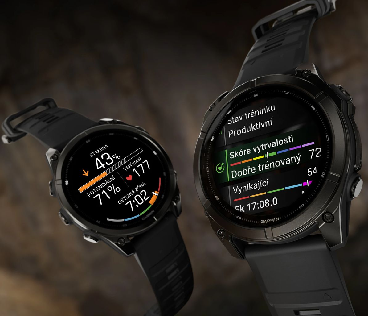 Garmin fenix 9 47mm titan/tmavě šedé