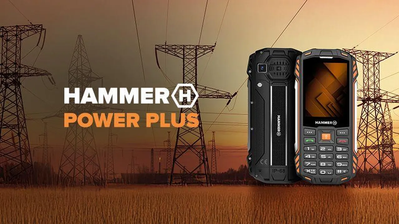 myPhone Hammer Power Plus oranžový