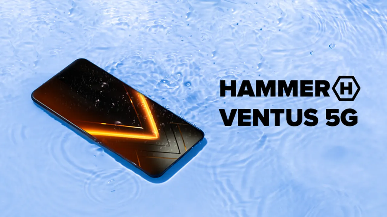 myPhone Hammer Ventus 5G 8GB/256GB čierny