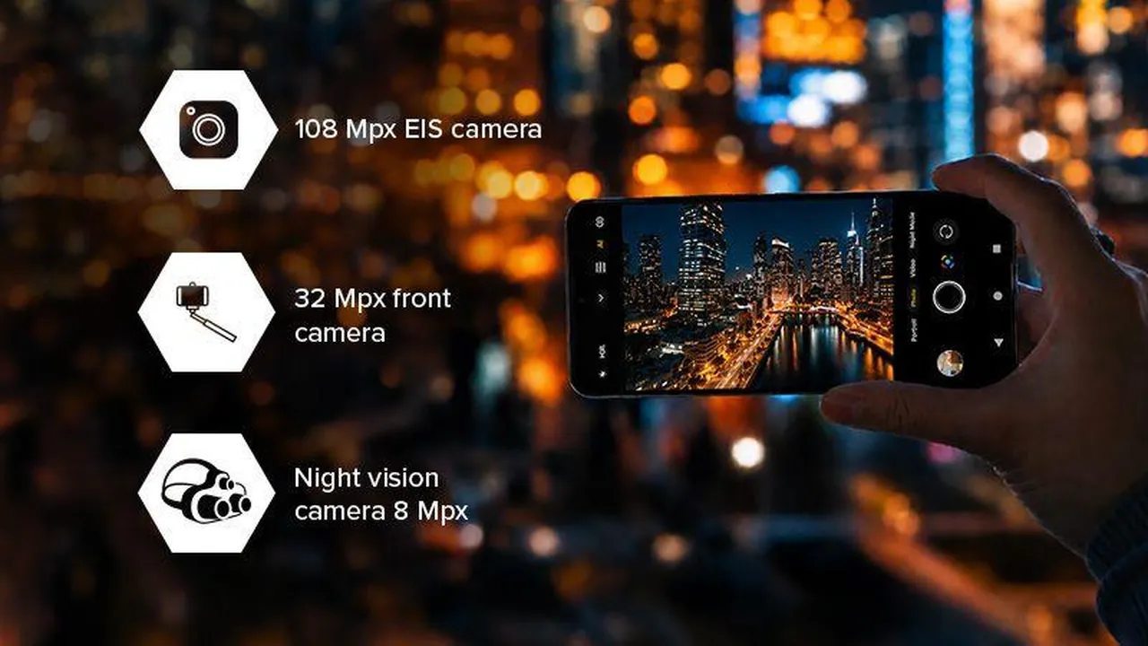 myPhone Hammer Ventus 5G 8GB/256GB čierny