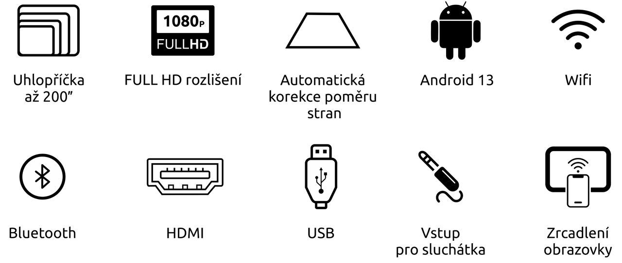 Helmer SP 600 Full HD projektor