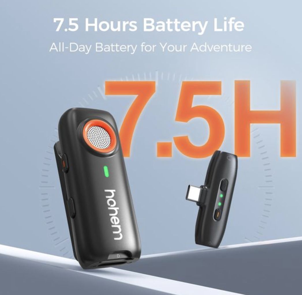 Hohom Bluetooth mikrofón s konektorom 1TX + 1RX (Type C)