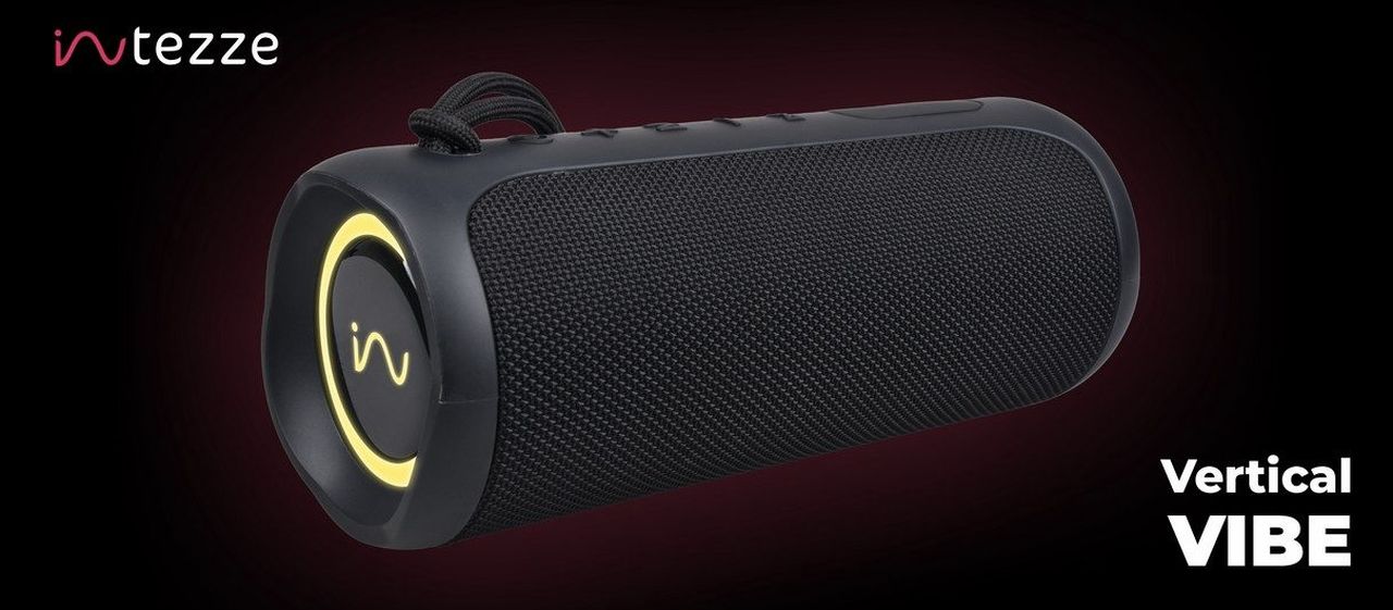Intezze Vertical VIBE bezdrátový reproduktor černý