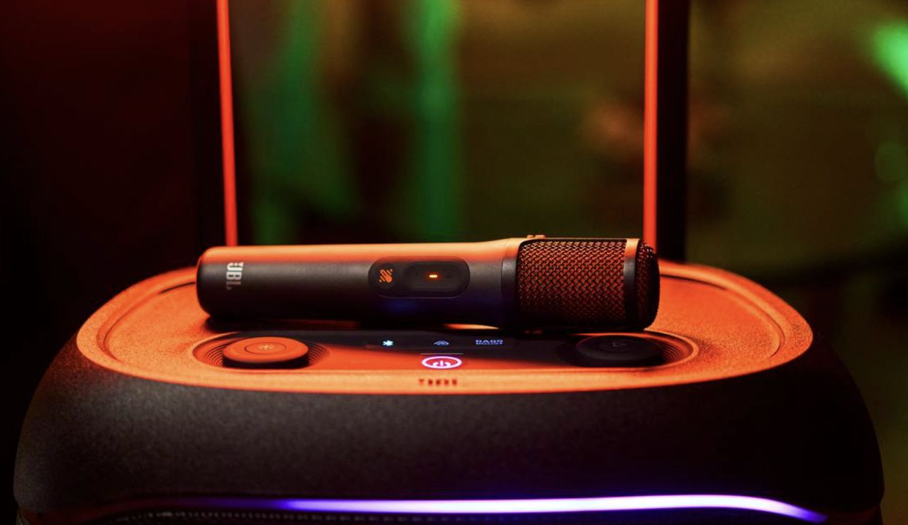 JBL EasySing mikrofon černý