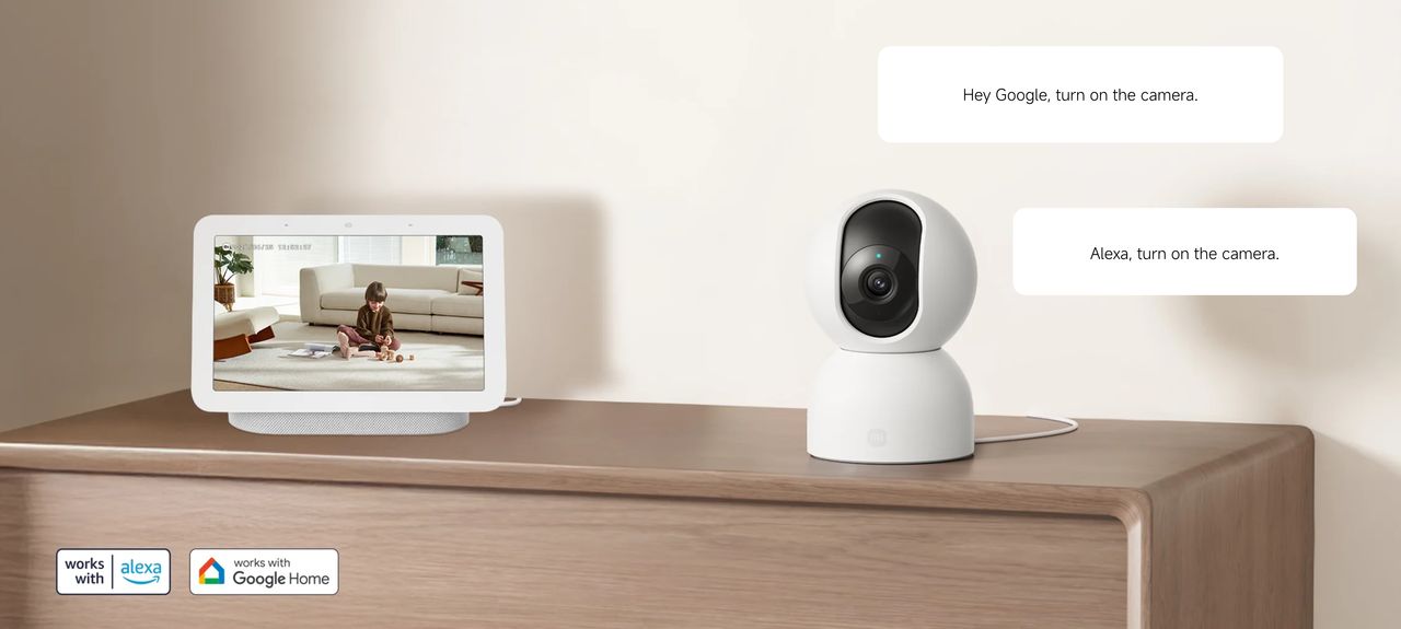 Xiaomi Smart Camera C401 IP kamera bílá