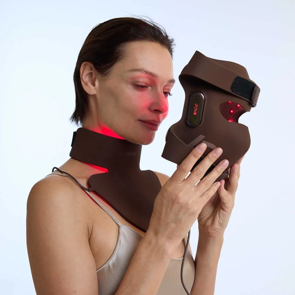 JOVS LED světelná maska na krk a hrudník