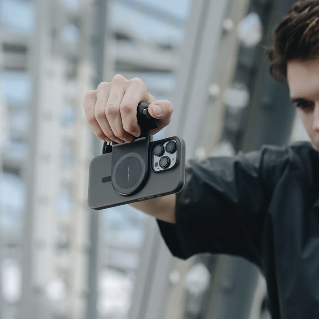 PGYTECH MagCam Phone Grip MagSafe držák zelený