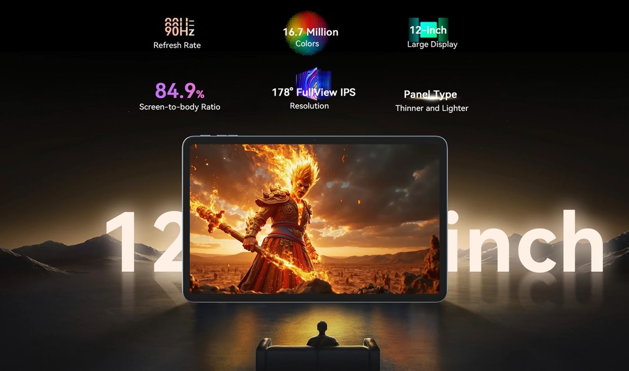 Blackview MEGA 2 WiFi 12GB/256GB modrý