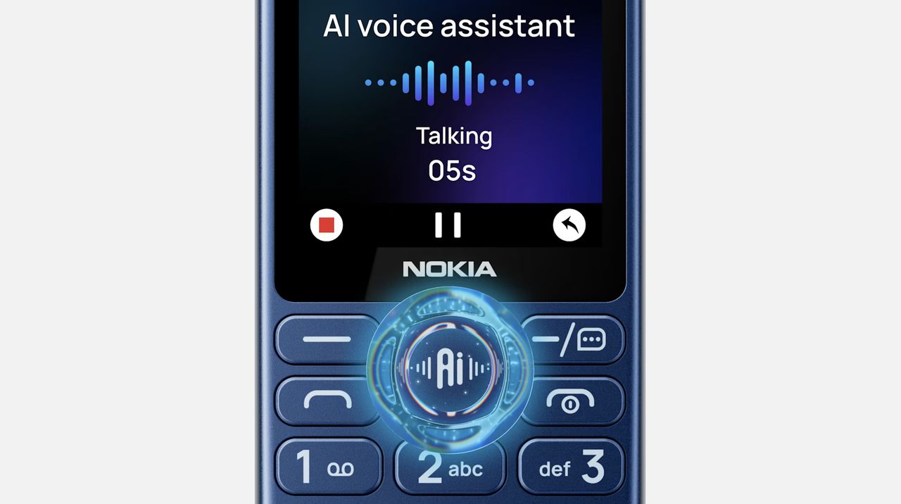 NOKIA 210 4G Dual SIM stříbrný