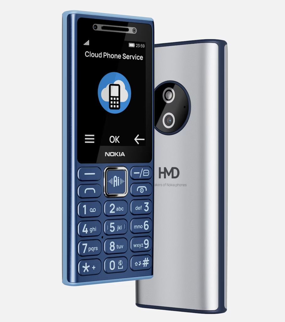 NOKIA 210 4G Dual SIM stříbrný