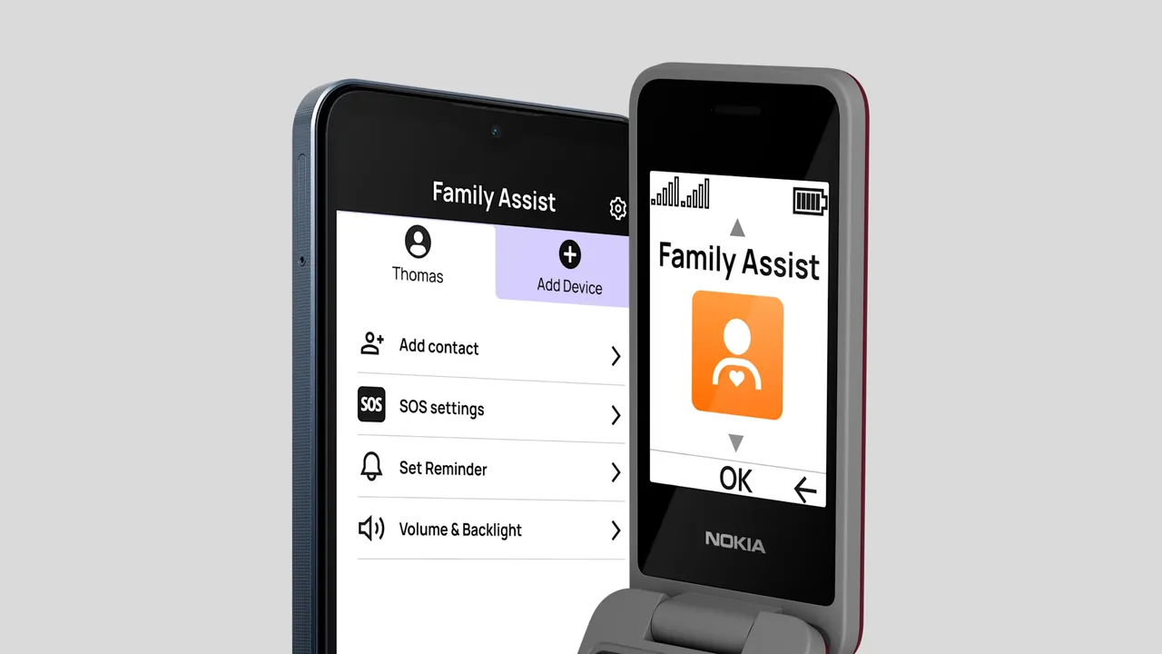 Nokia 2360 Flip vínový