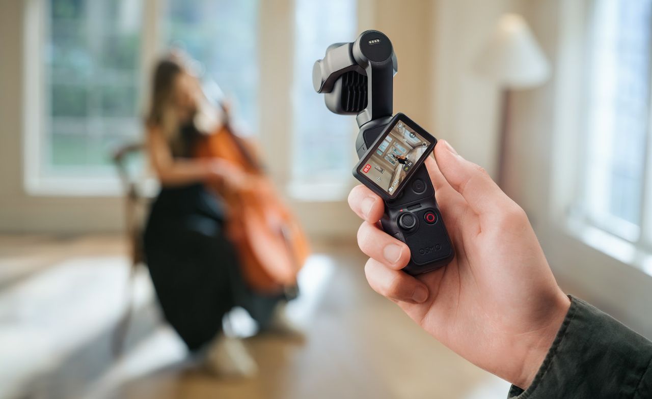 DJI Osmo Pocket 4P Vlog Combo černá