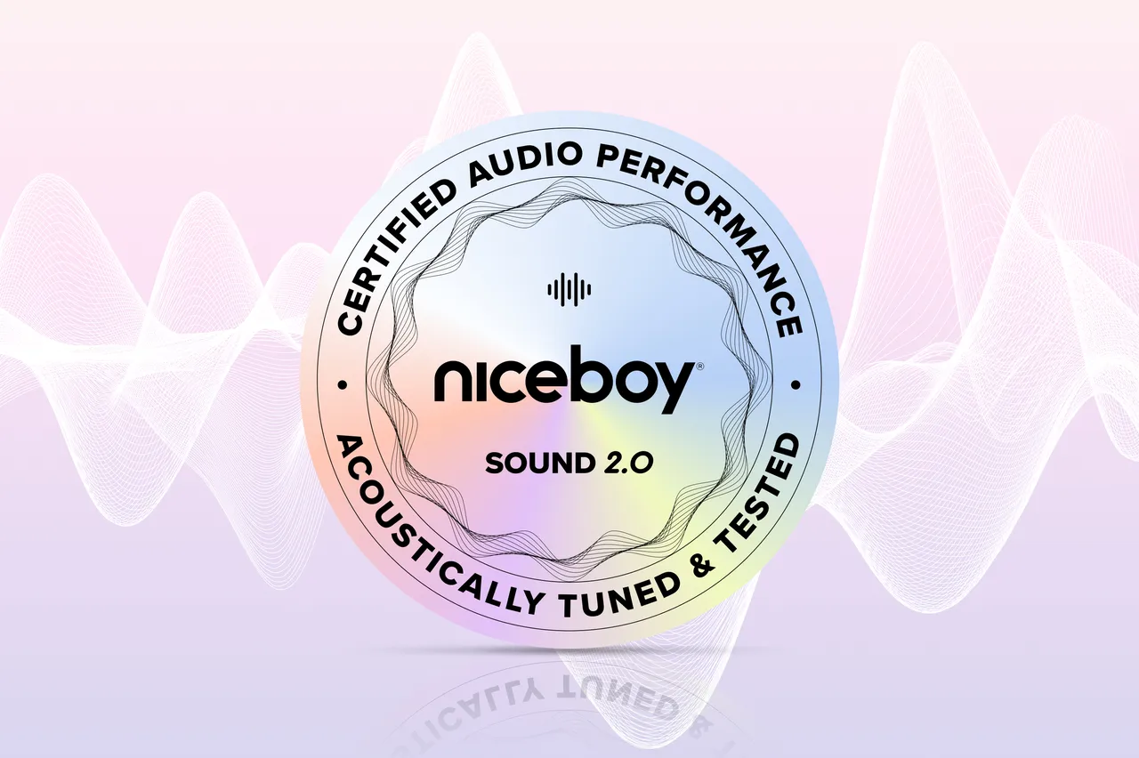 Niceboy Pins 5 bezdrátová sluchátka černá