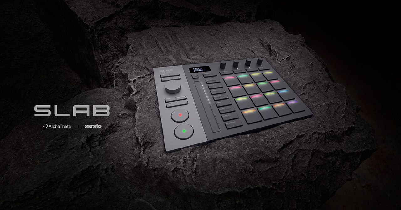 Pioneer DJ | AlphaTheta SLAB kontroler šedý