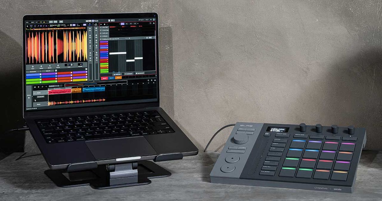 Pioneer DJ | AlphaTheta SLAB kontroler šedý