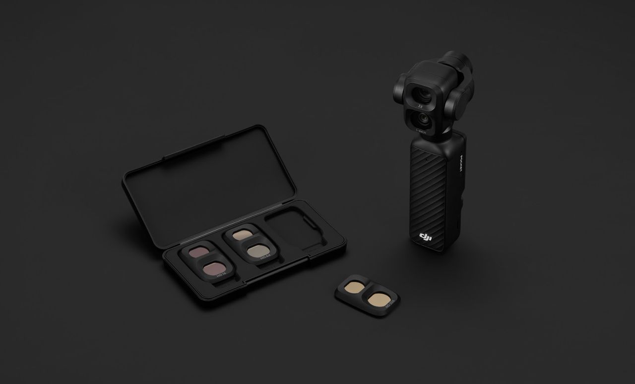 DJI Osmo Pocket 4P magnetický set ND filtrů (ND16, ND64, ND256)