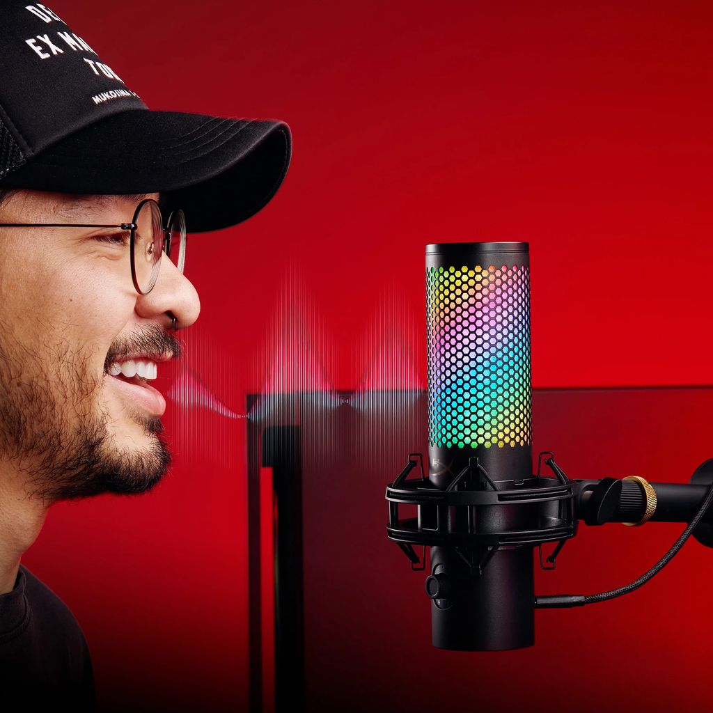 HyperX QuadCast 2 S černý