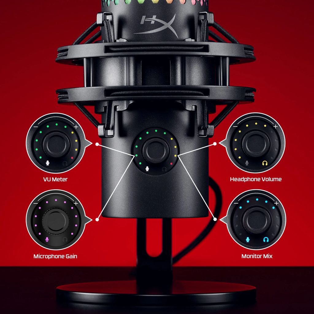 HyperX QuadCast 2 S černý