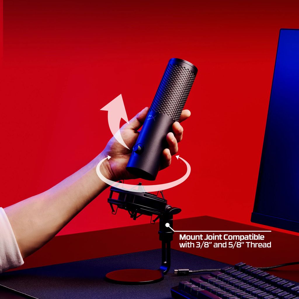 HyperX QuadCast 2 S černý