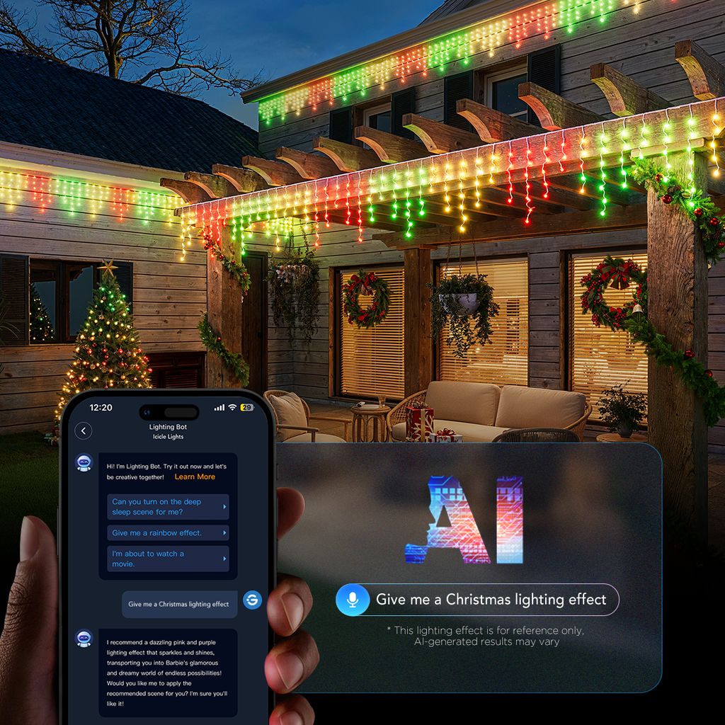 Govee Smart LED rampouchy RGBIC 10m, bílé, Matter