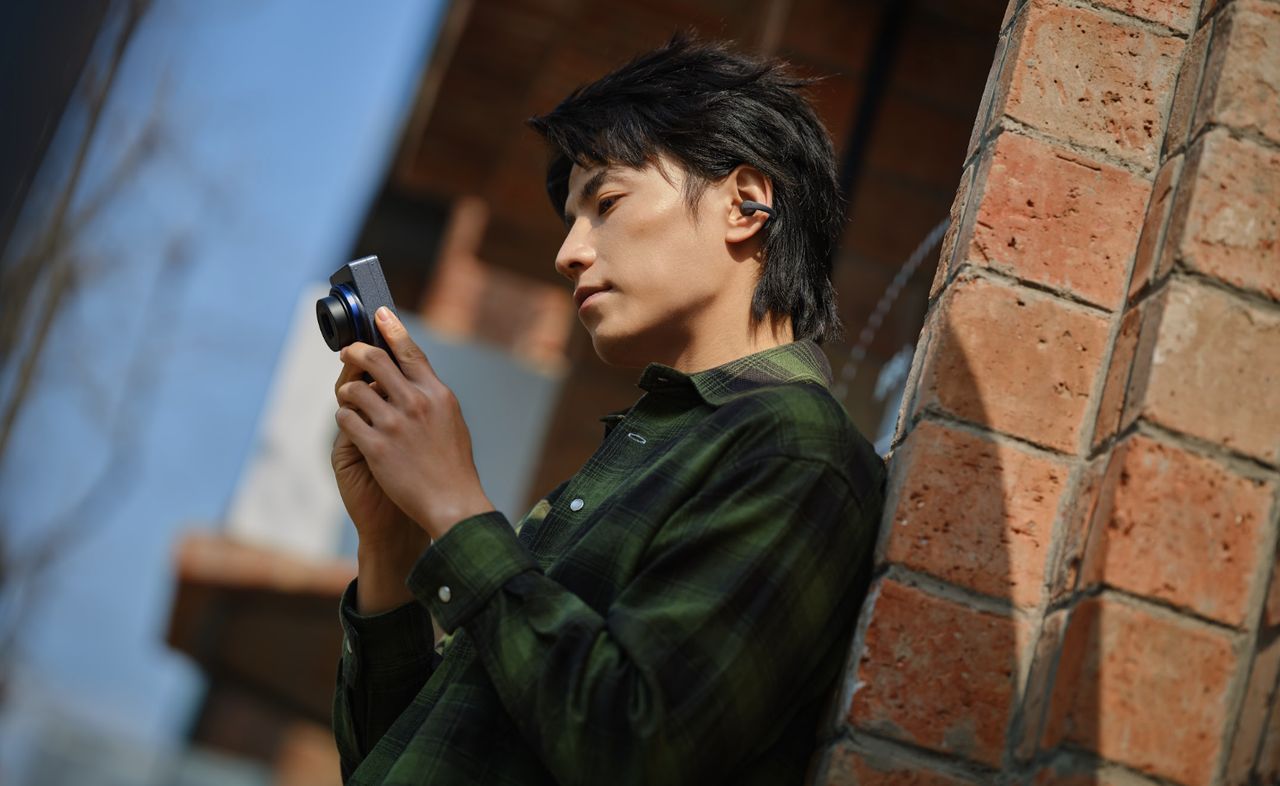 Shokz OpenDots Air bezdrátová sluchátka černá