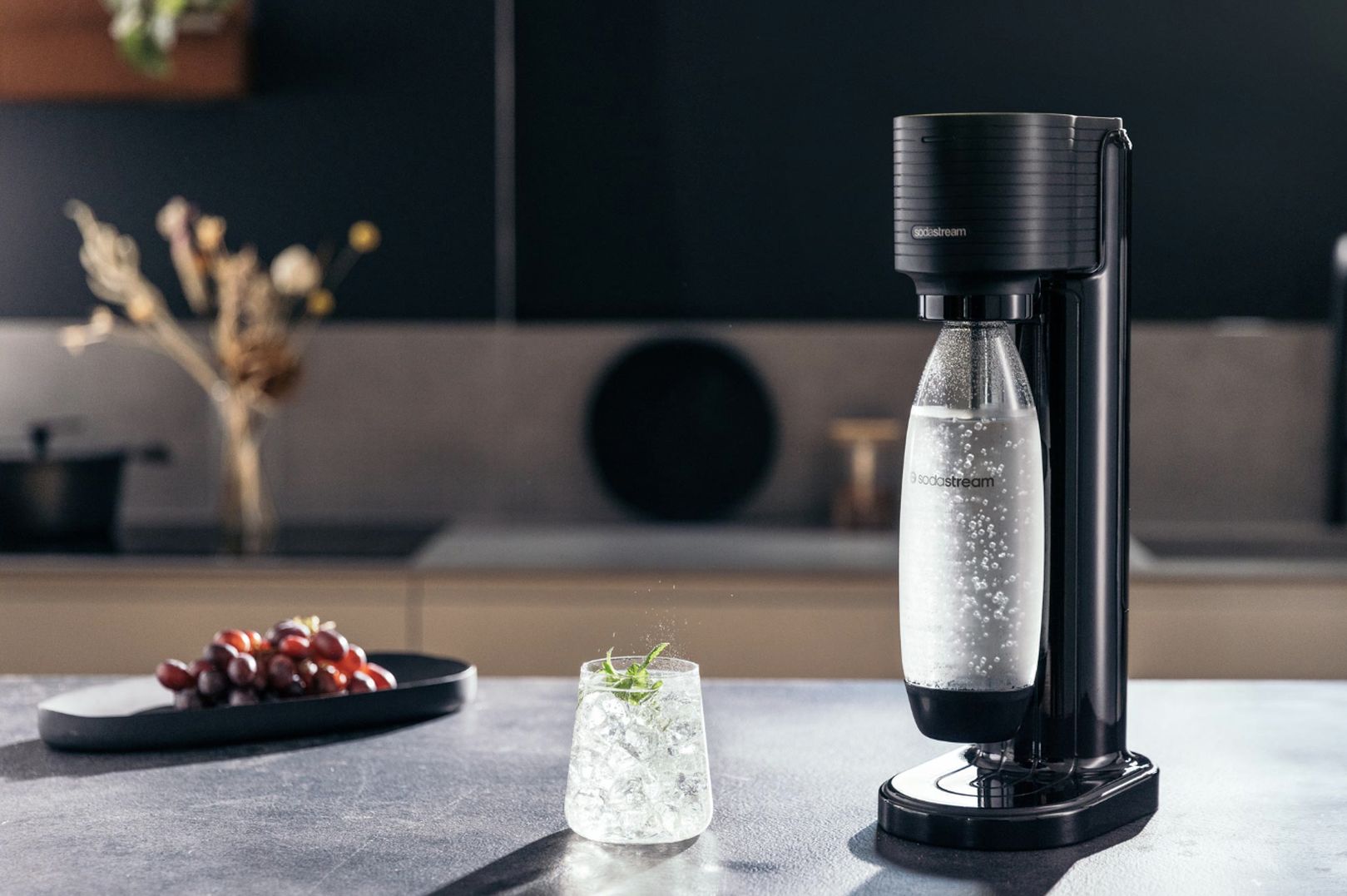 SodaStream GAIA výrobník sody čierny