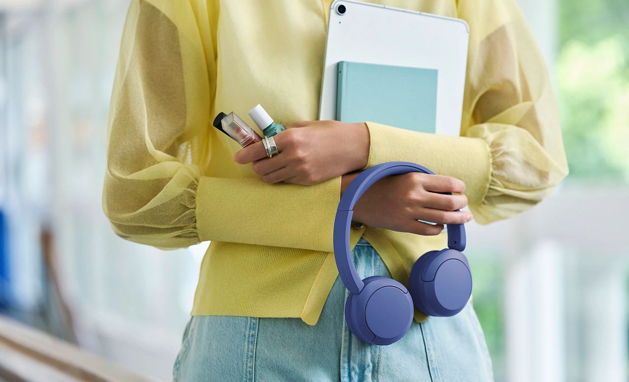 Sony WH-CH530 bezdrátová sluchátka růžová