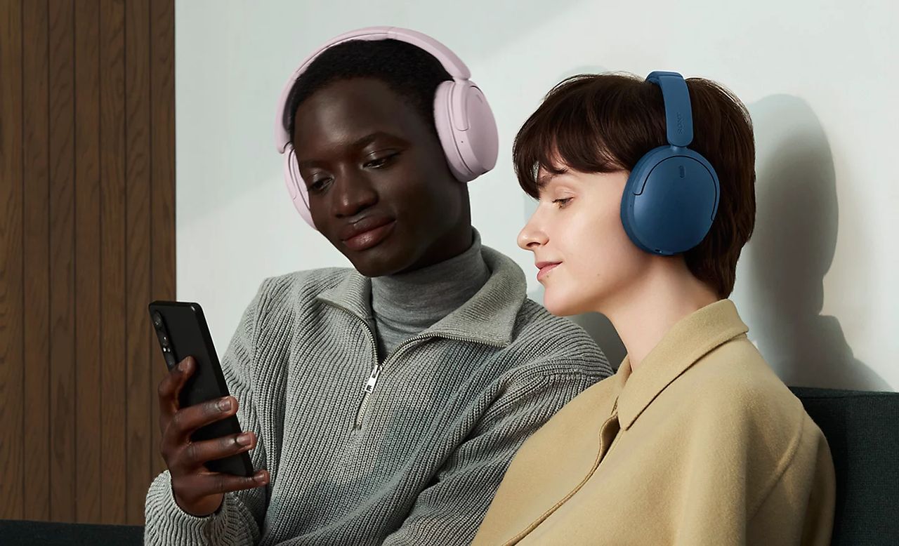 Sony WH-CH730N bezdrátová sluchátka béžová
