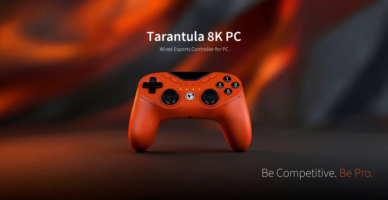 GameSir Tarantula 8K drátový herní ovladač PC