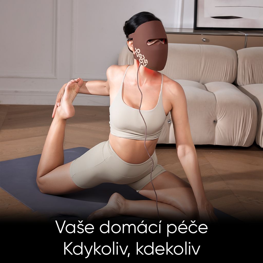 JOVS LED světelná terapeutická maska na obličej