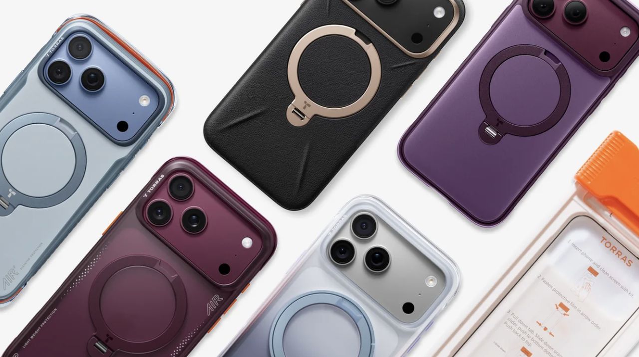 Torras Guardian MagSafe kryt iPhone 18 Pro Max modrý