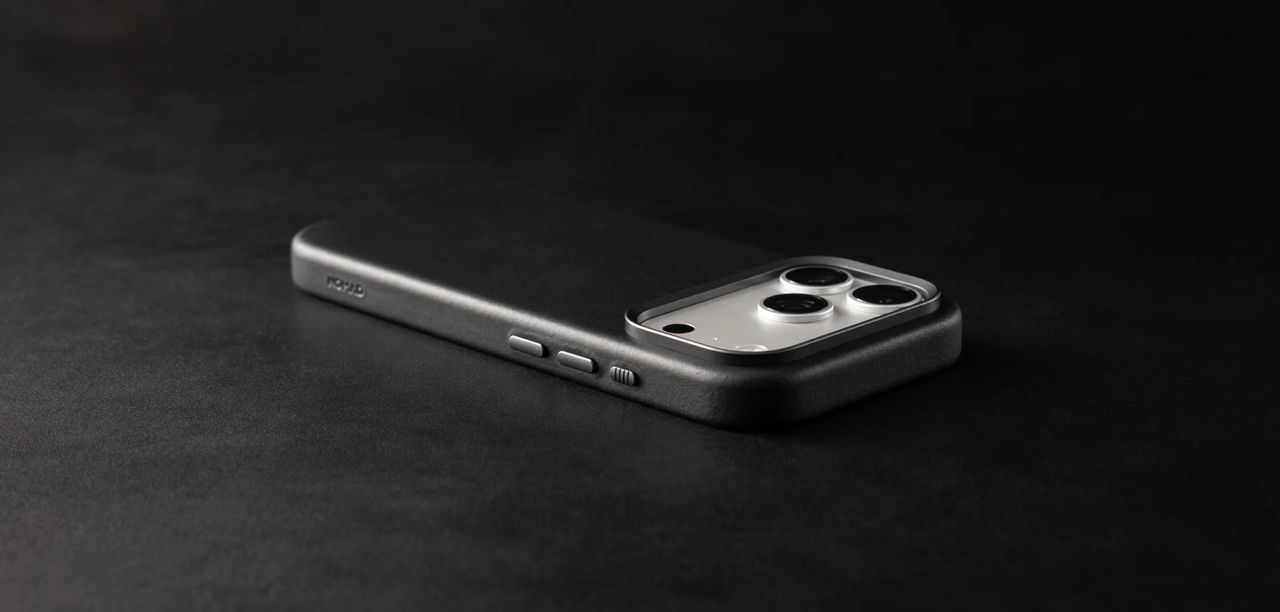 Nomad Traditional Leather (Horween) MagSafe kožený kryt iPhone 18 Pro Rustic Brown