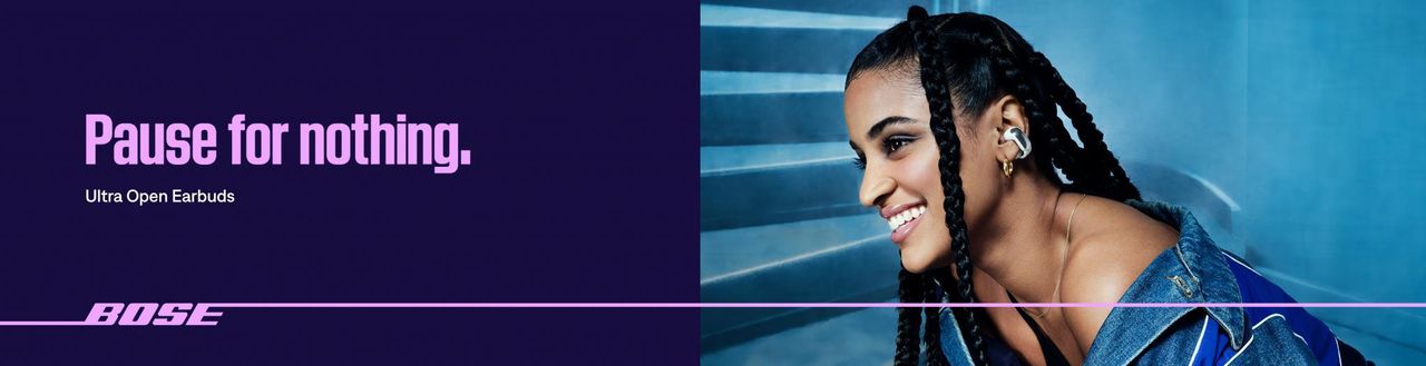 Bose Ultra Open Earbuds bezdrátová sluchátka černá