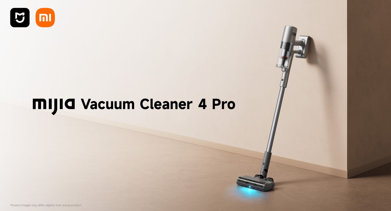 Xiaomi Mijia Vacuum Cleaner 4 Pro tyčový vysavač černý