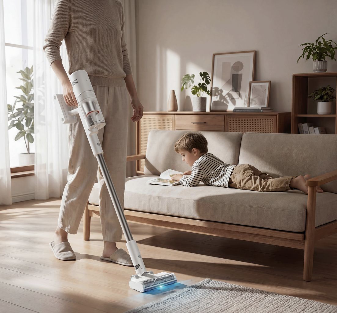 Xiaomi Mijia Vacuum Cleaner 4 tyčový vysavač bílý