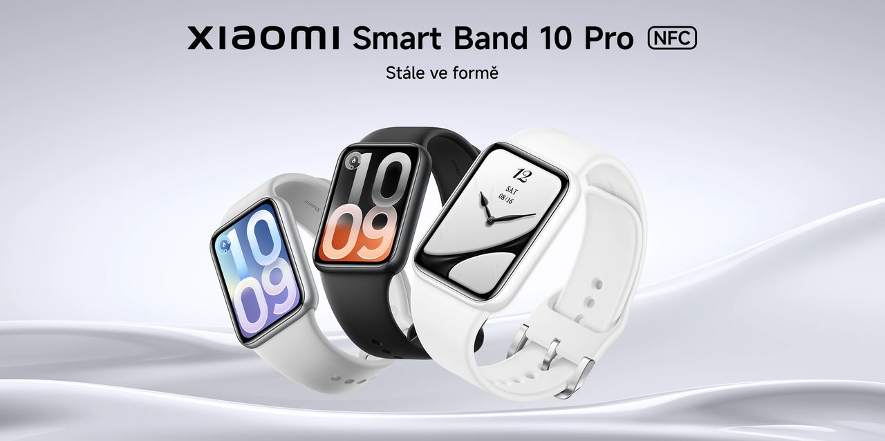 Xiaomi Smart Band 10 Pro NFC Ceramic Edition bílý