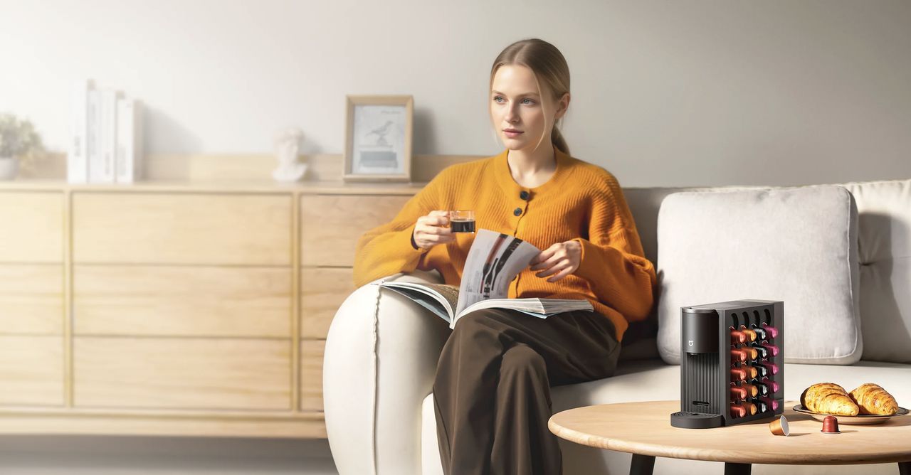 Xiaomi Mijia Capsule Coffee Machine kávovar na kapsle černý