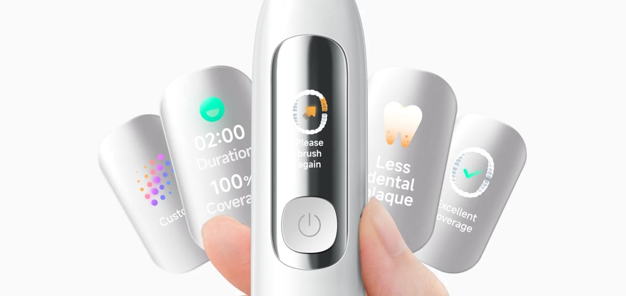 Xiaomi Mijia Smart Servo-oscillation Electric Toothbrush Pro EU elektrický kartáček bílý
