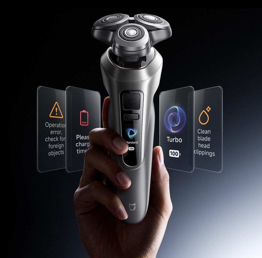 Xiaomi Mijia Electric Shaver Pro Portable EU holicí strojek modrý