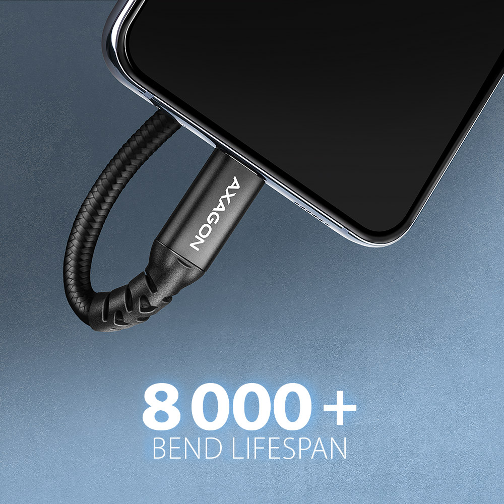 AXAGON BUCM32-CF15AB při nabíjení mobilního telefonu