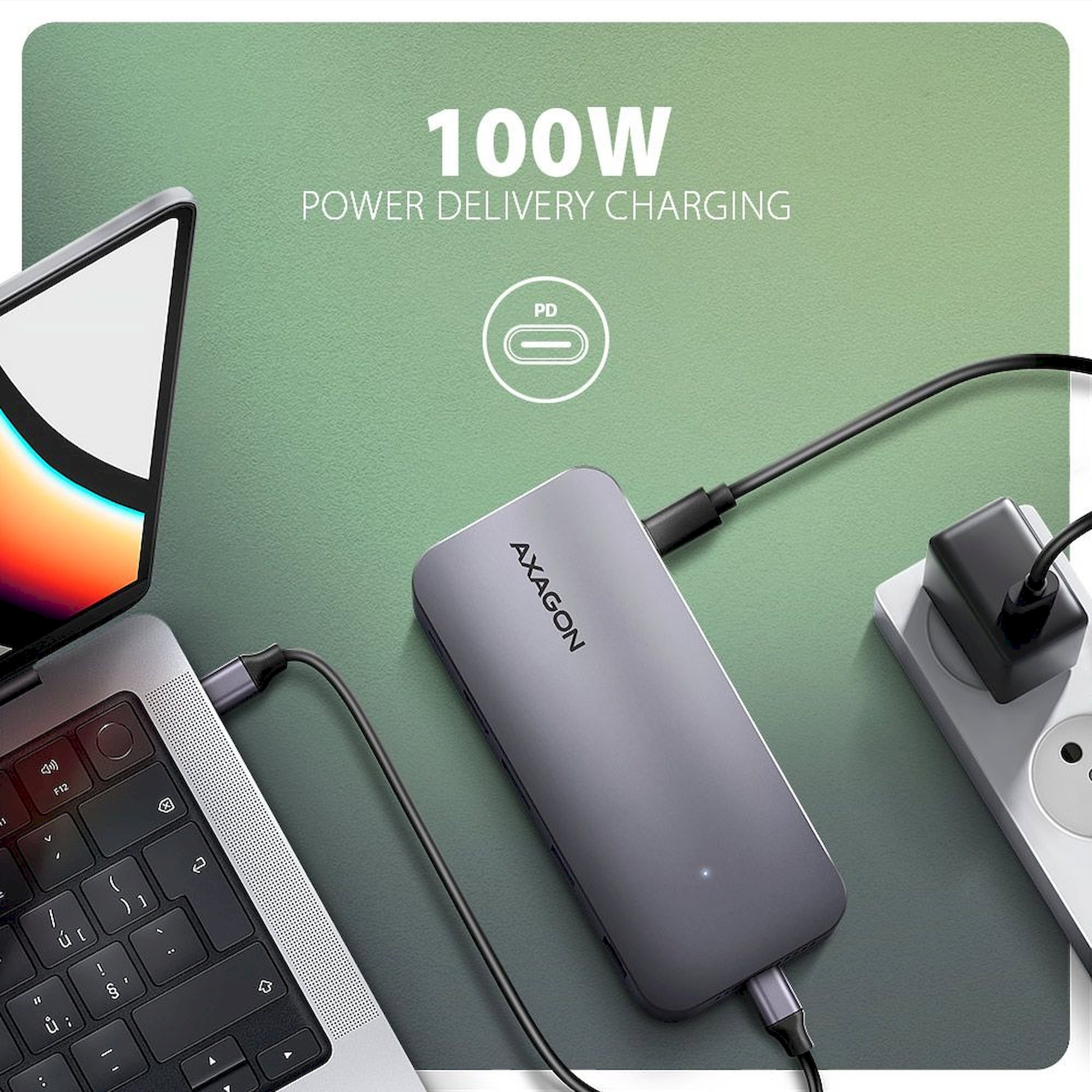 100W Power Delivery nabíjanie