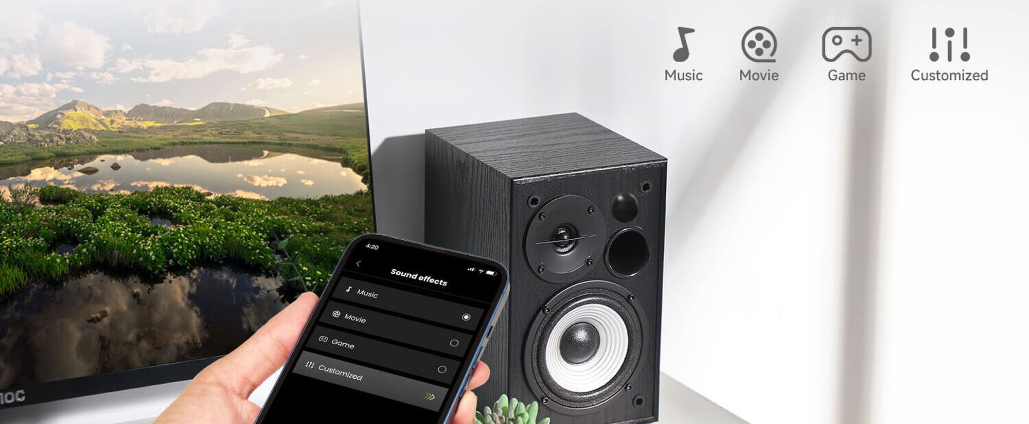 EDIFIER R990BT 2.0 multimediální reproduktory černé