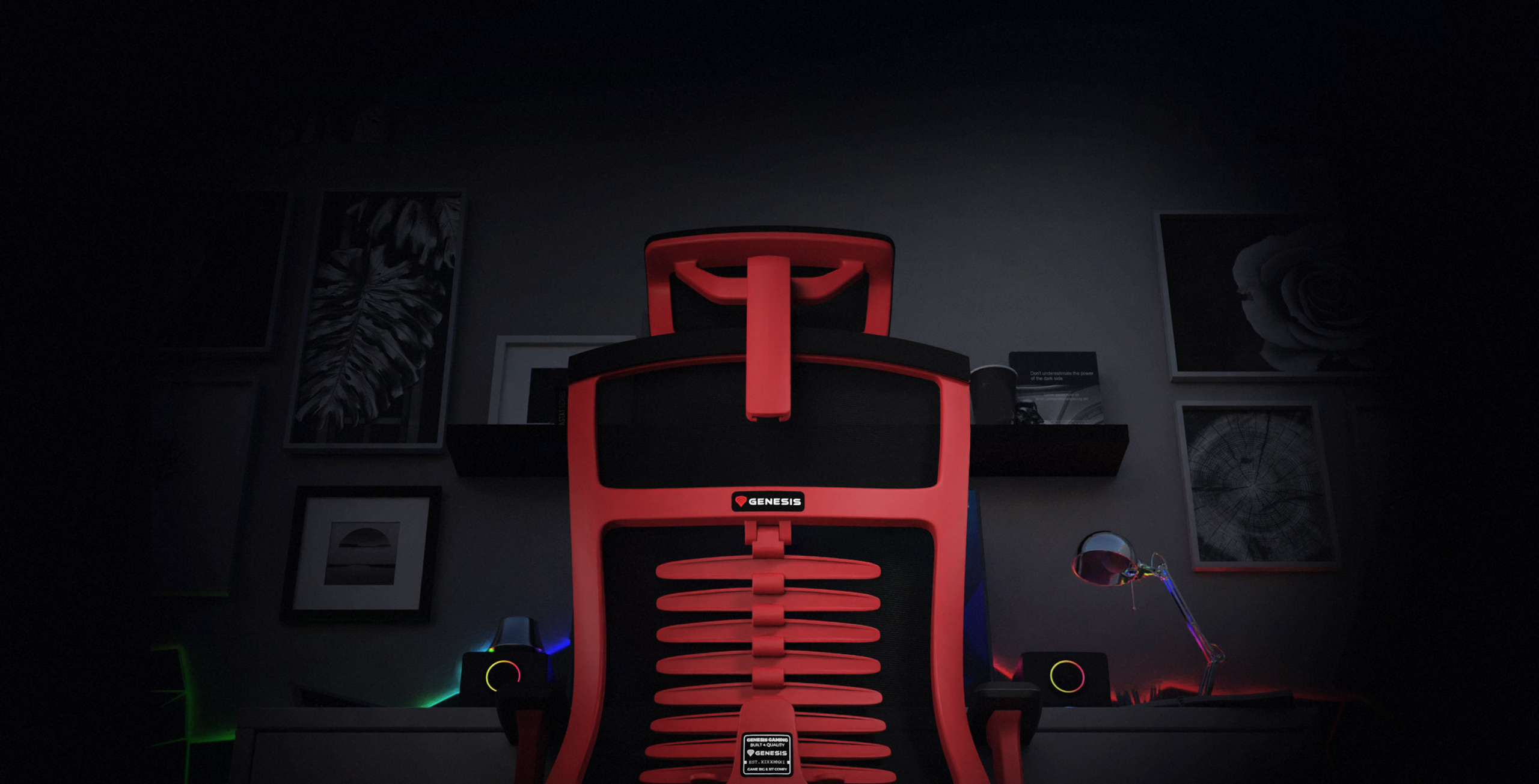 Genesis ASTAT 700 G2 ergonomická židle červená