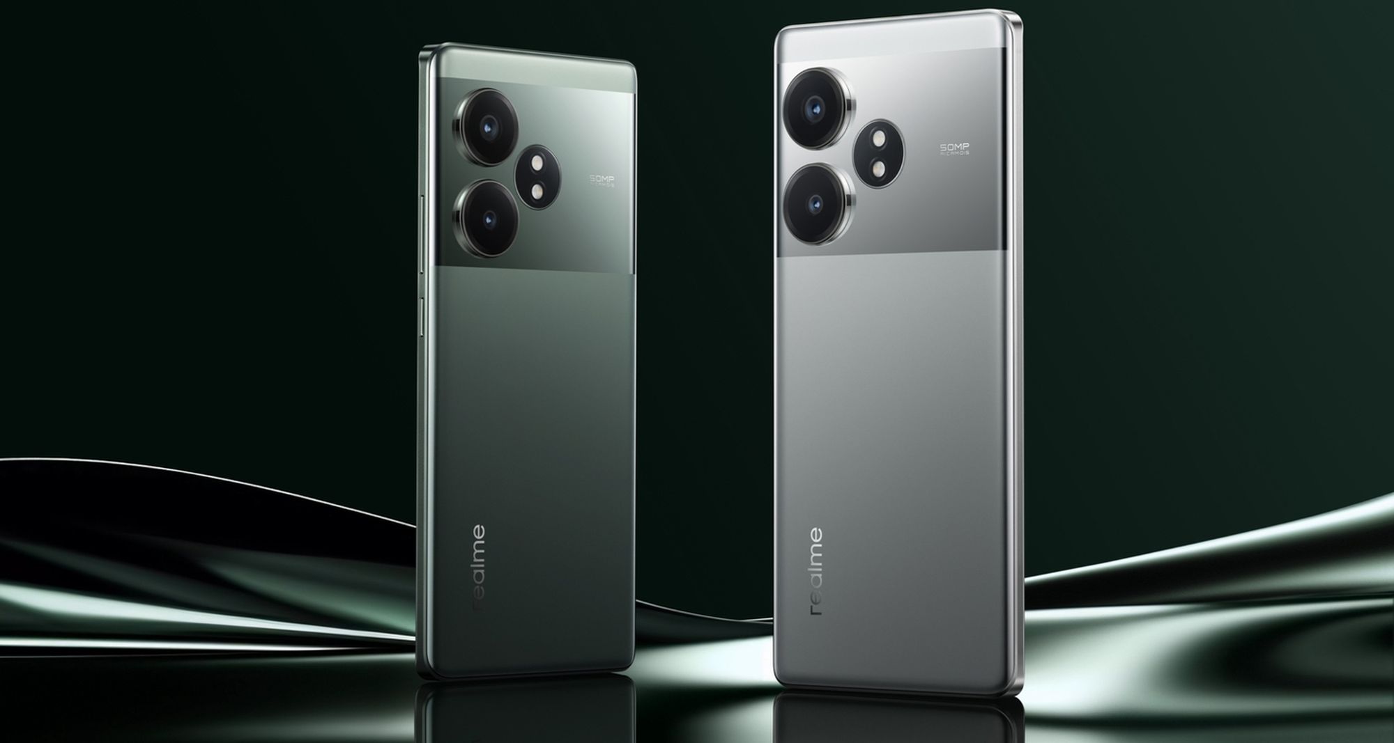 realme GT 6T 5G 12GB/256GB zelený - Smarty.cz