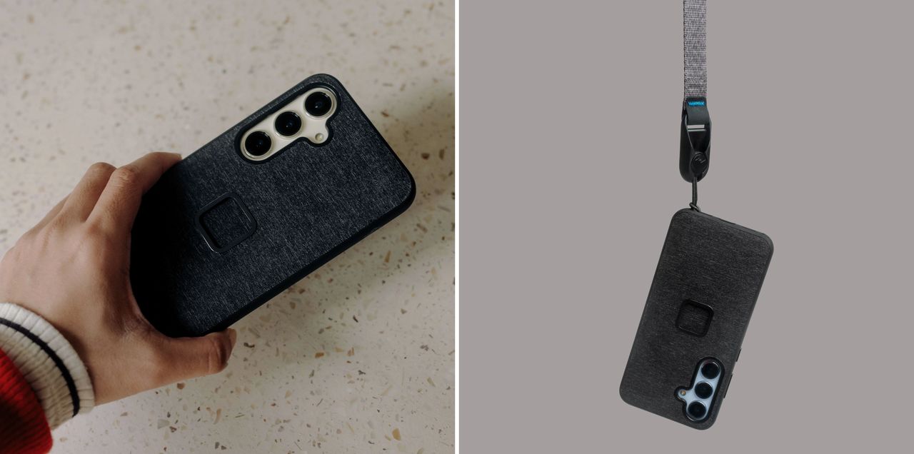 Peak Design Everyday Case Fabric kryt Samsung Galaxy S25 šedý