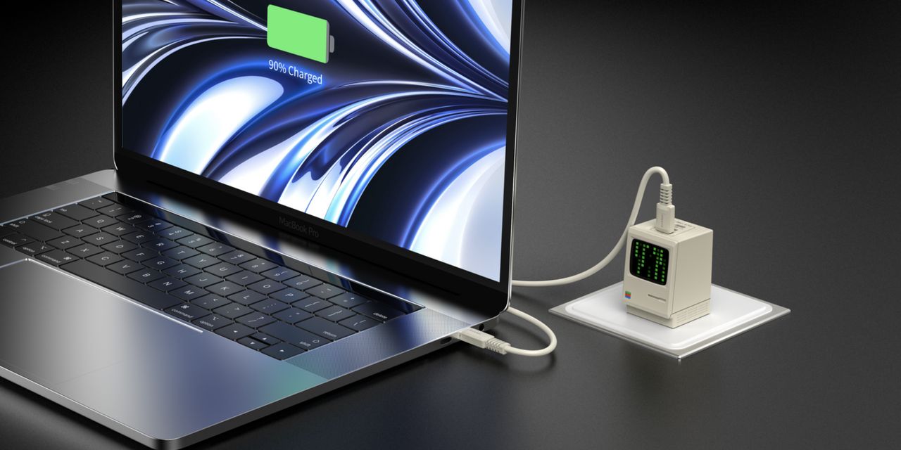 SHARGE Retro 67W USB-C GaN nabíječka (cestovní set)