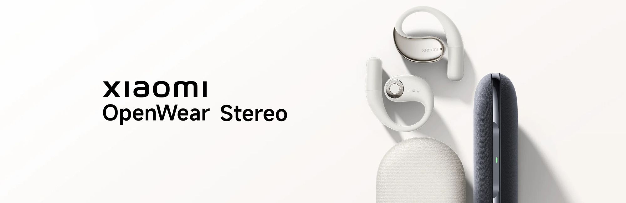 Xiaomi OpenWear Stereo bezdrátová sluchátka šedá