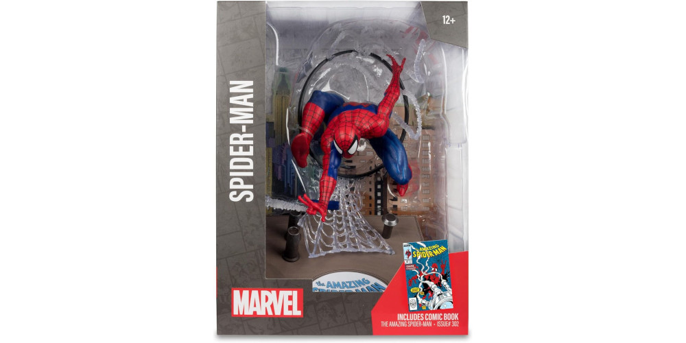 MARVEL SPIDER-MAN (THE Amazing Spider-Man #301) PVC Statue 1/6
